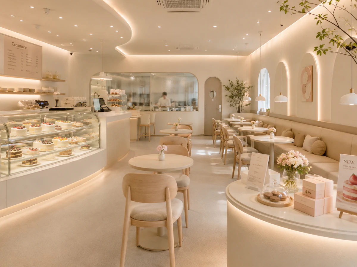 甜品店－展览视觉细节图 1