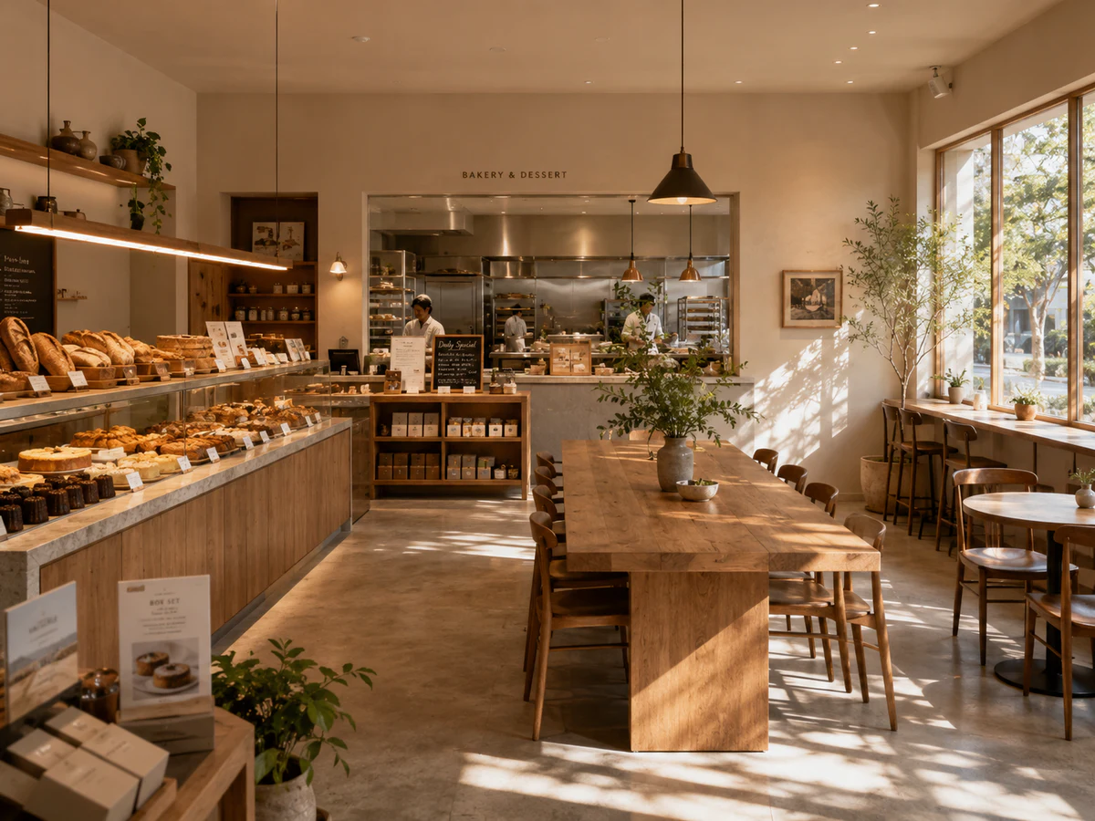 甜品店－展览视觉细节图 1