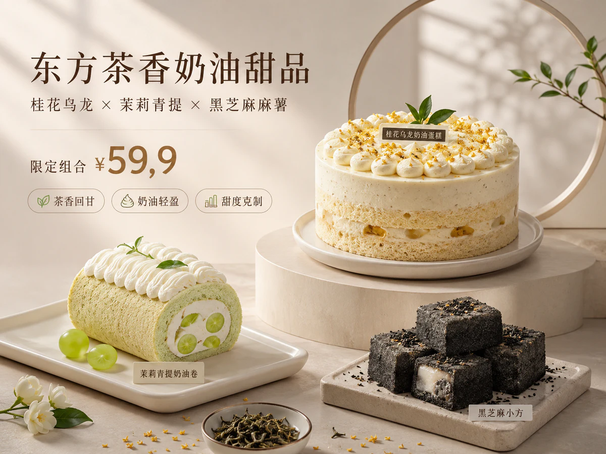 蛋糕甜品电商活动视觉设计-电商平台细节图 1 蛋糕甜品电商活动视觉设计-电商平台细节图 1